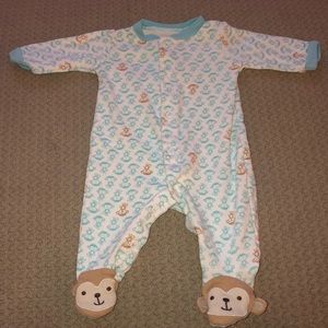 Just One you by Carters Footie PJ size NB
